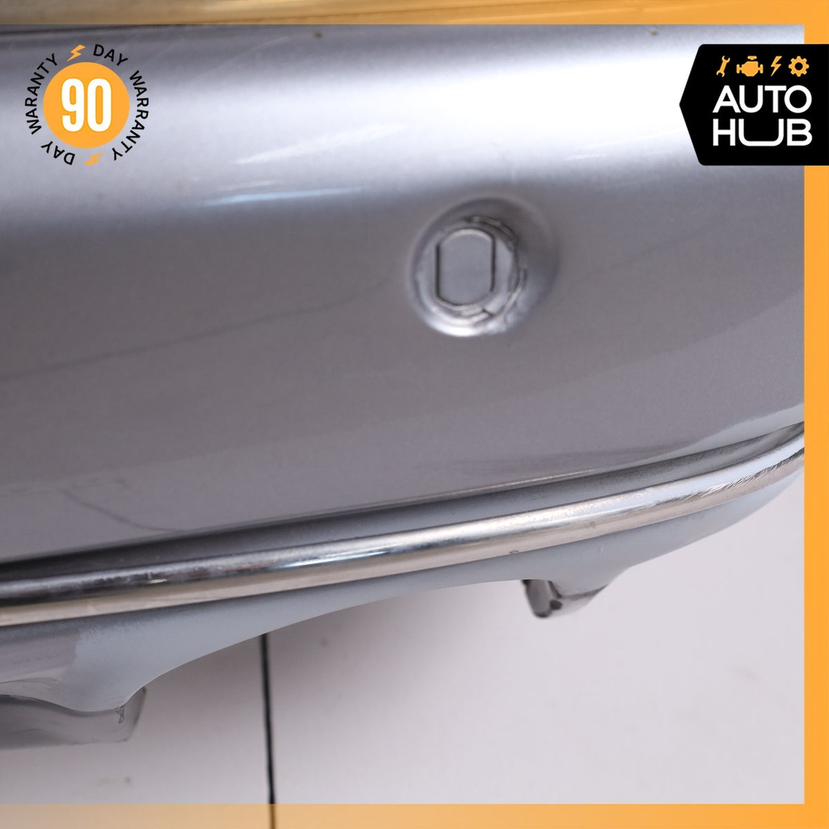 00-02 Rolls Royce Silver Seraph Rear Bumper Cover Assembly Silver OEM - photo 12