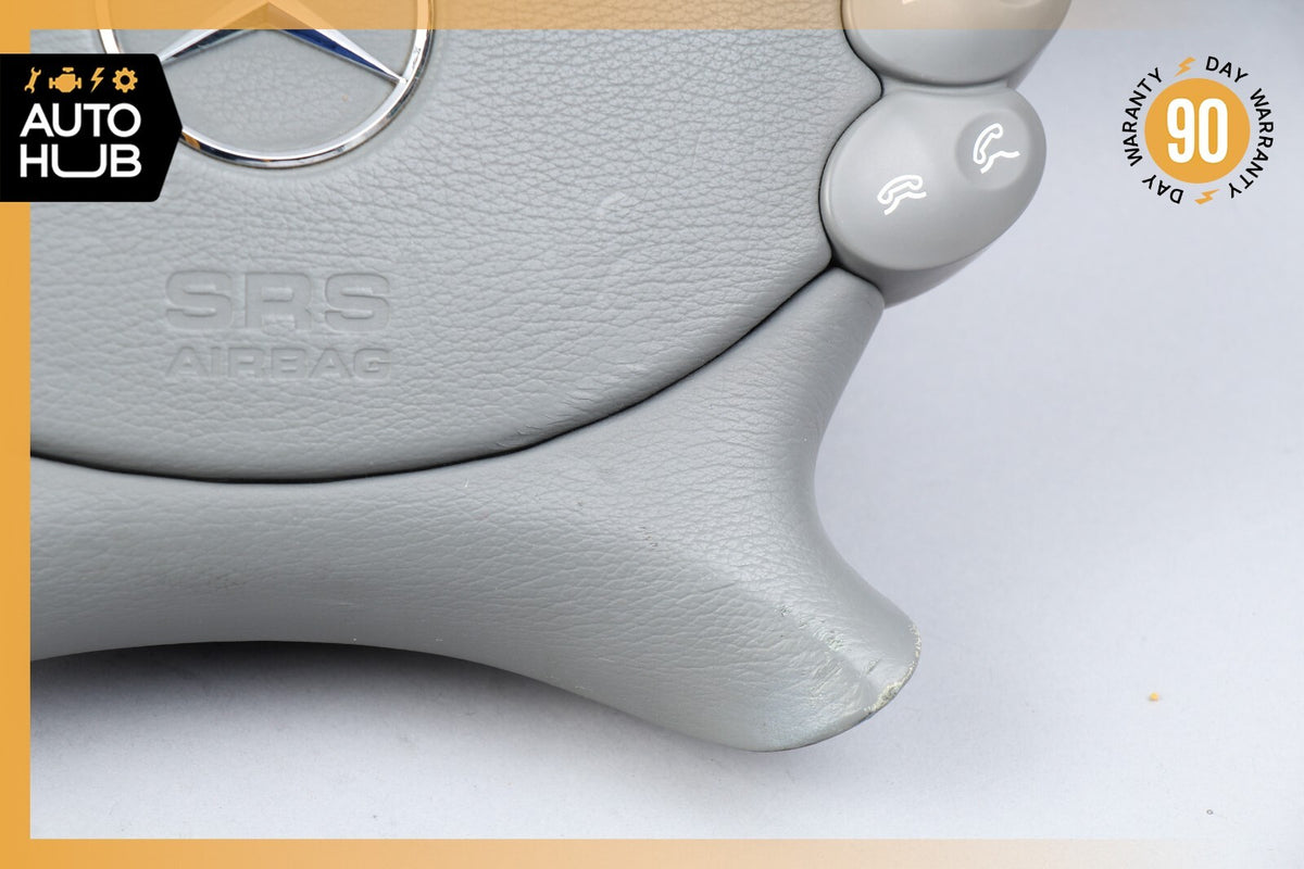 Mercedes R230 SL500 SL55 AMG CLK500 E350 Steering Wheel Airbag Air Bag Gray OEM - photo 5