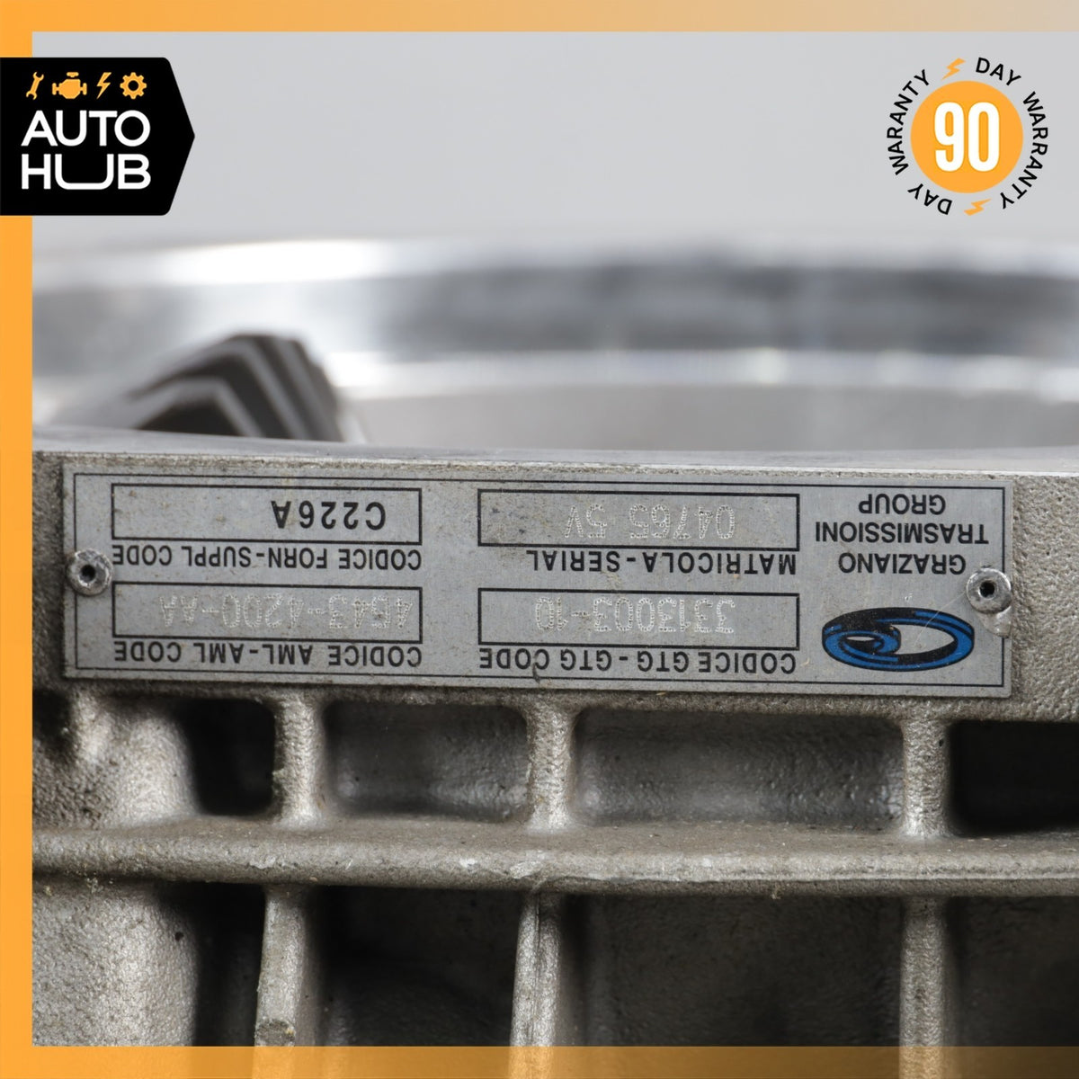 06-12 Aston Martin DB9 Rear Differential Diff Axle Carrier 3.15 4G434200AA OEM - photo 21