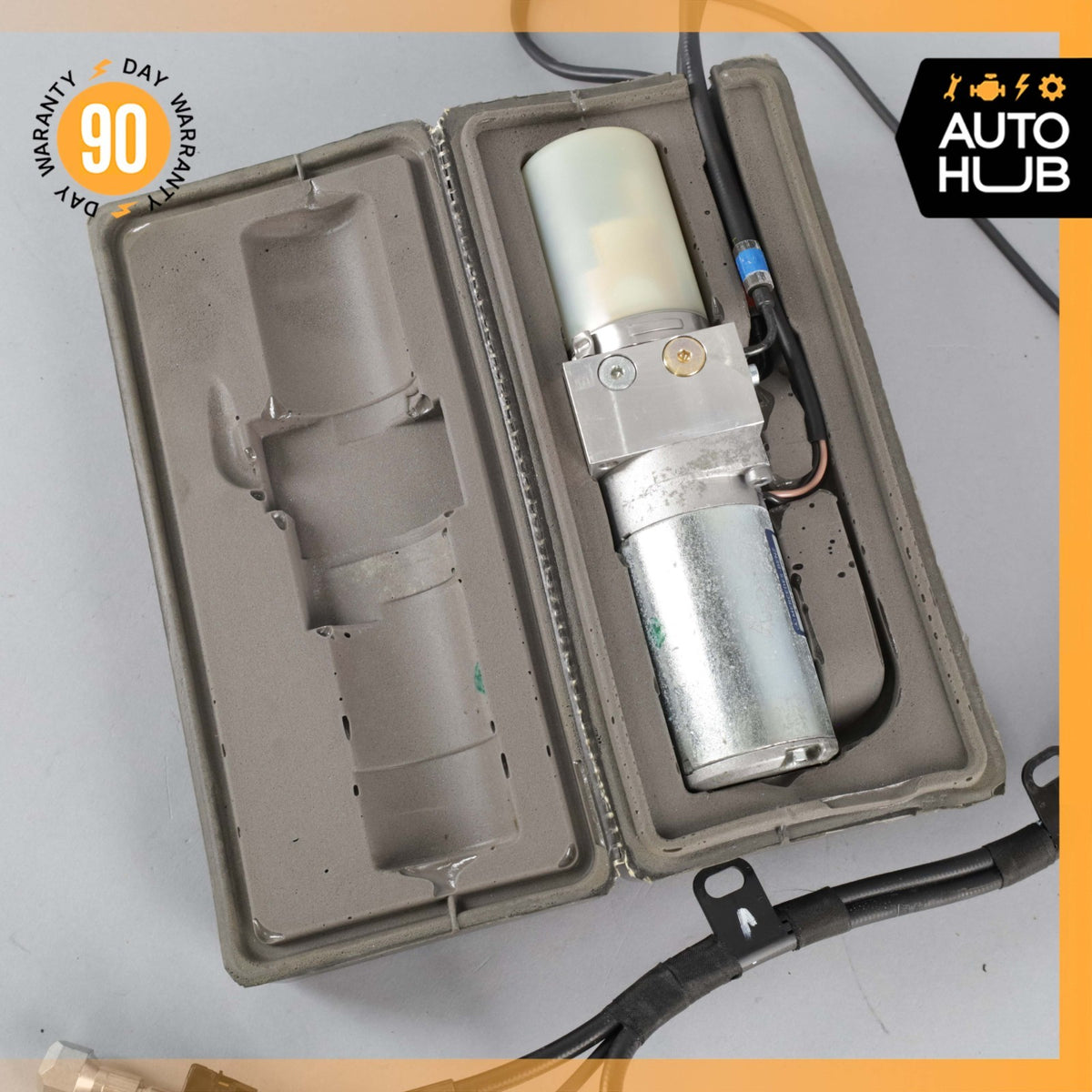 07-13 Mercedes W221 S550 S600 Trunk Lid Locking Hydraulic Pull Down Pump w/ Case - photo 3