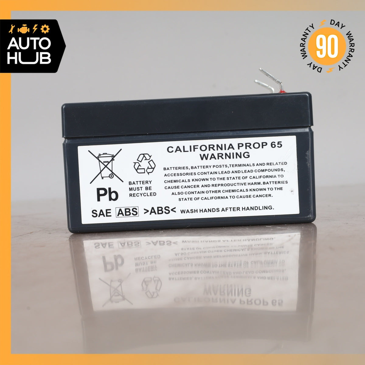 Mercedes X204 GLK250 12V 1.2Ah Auxillary Battery OEM - photo 7