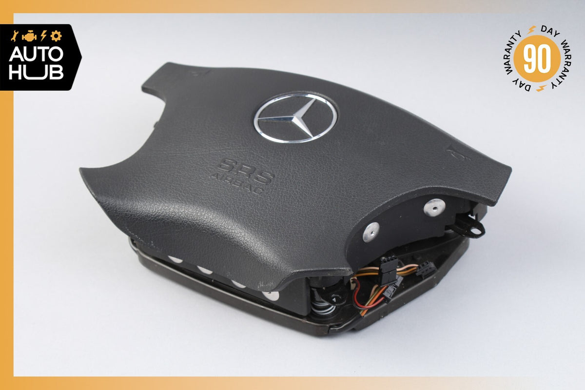 00-06 Mercedes W220 S500 CL500 Steering Wheel Air Bag Black 2204602498 OEM - photo 7