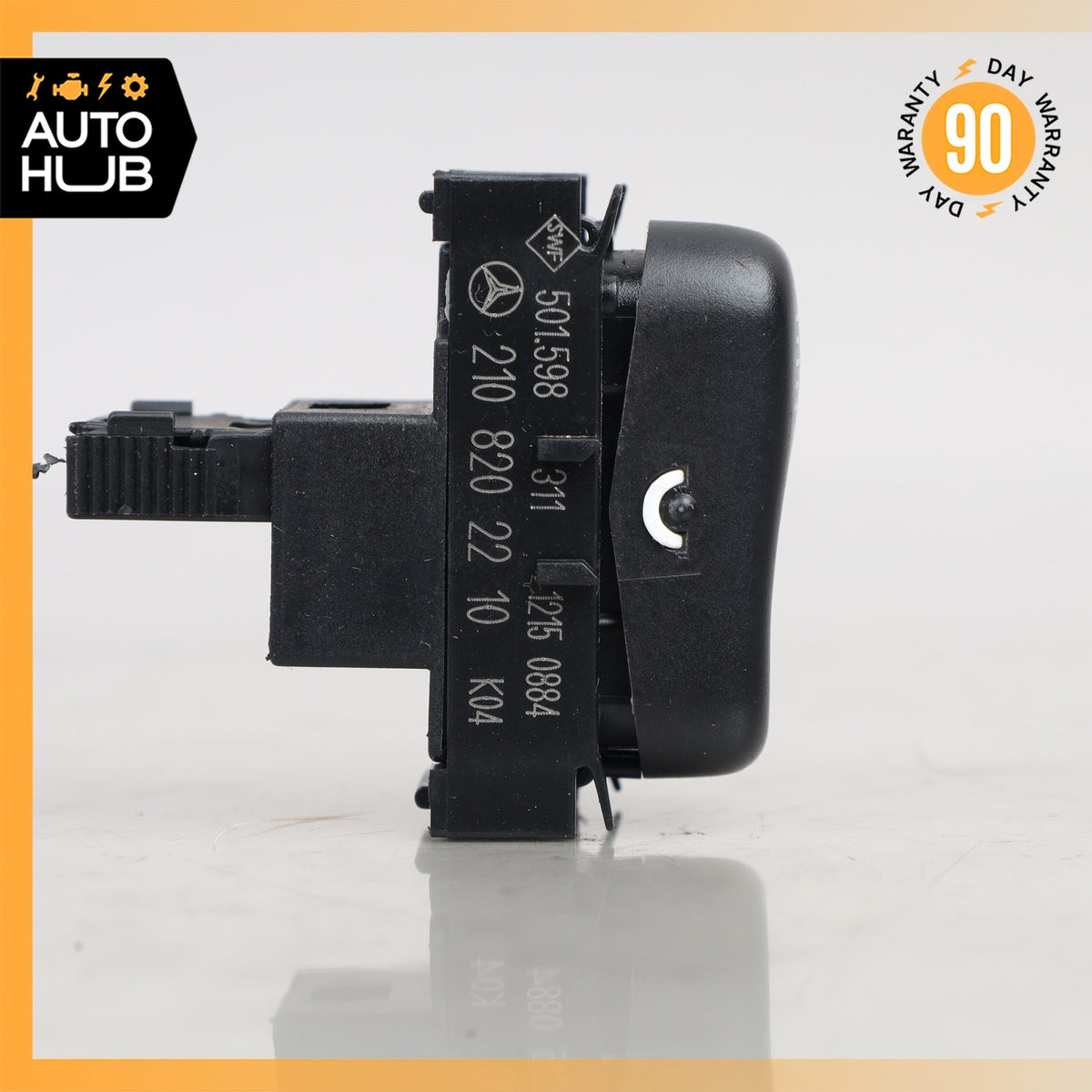 97-04 Mercedes W208 CLK430 Headlight Washer Switch Center Console Button OEM - photo 5