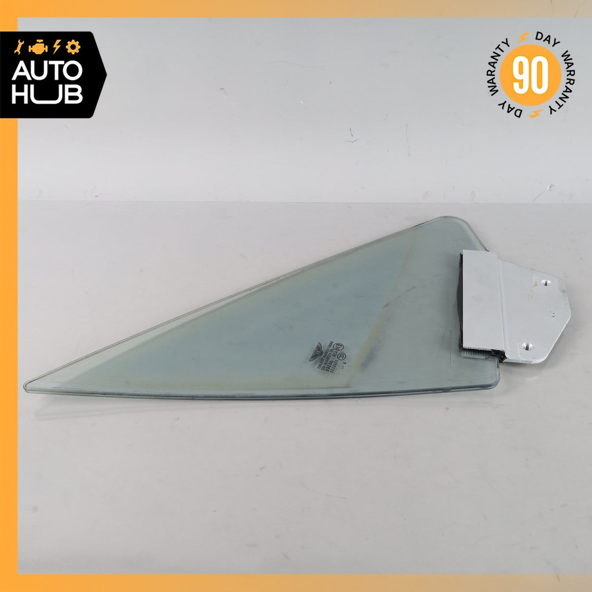 03-10 Bentley Continental GT Front Left Side Door Vent Window Glass OEM - photo 10
