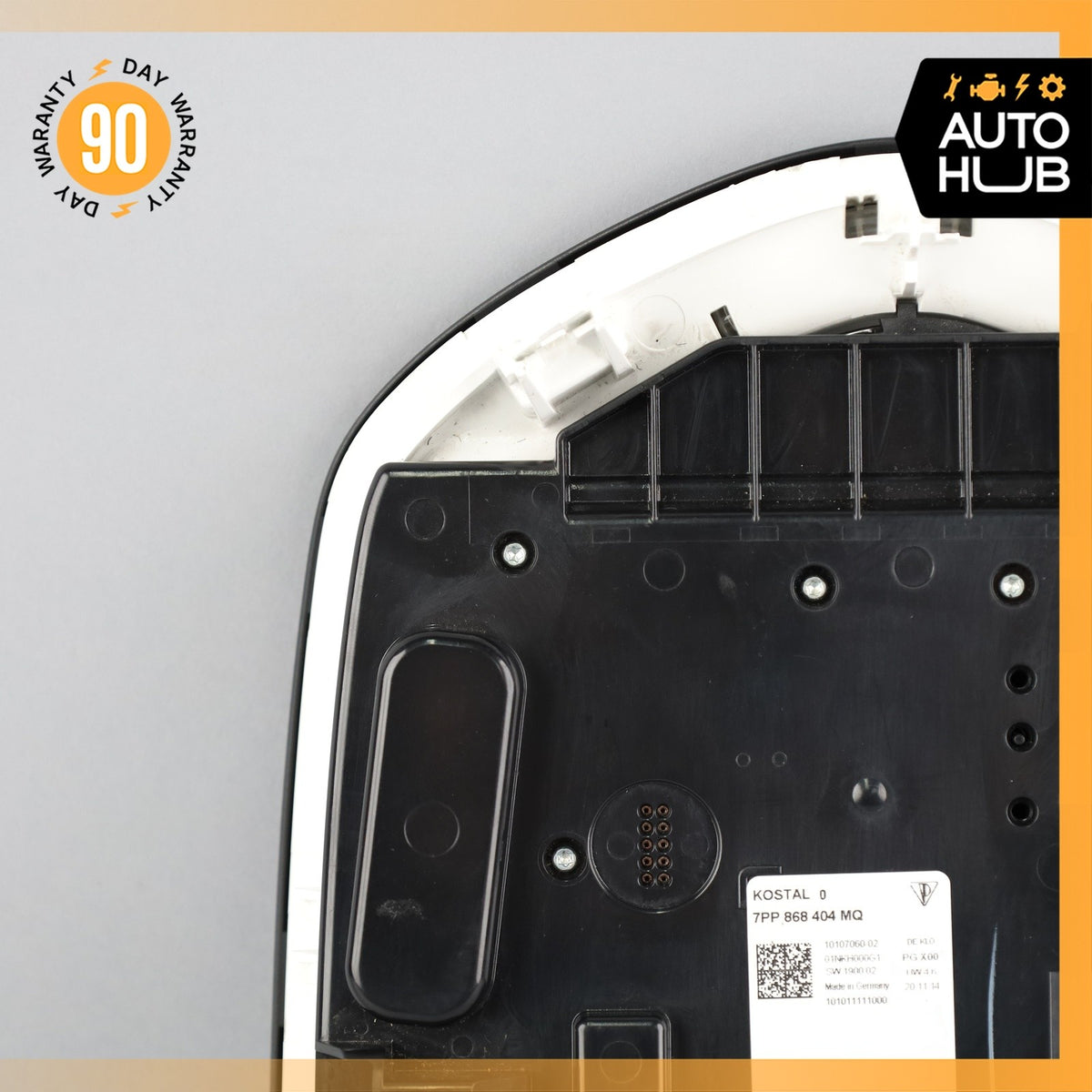 10-18 Porsche Cayenne 958 Panamera Front Overhead Dome Light Lamp Black OEM - photo 9