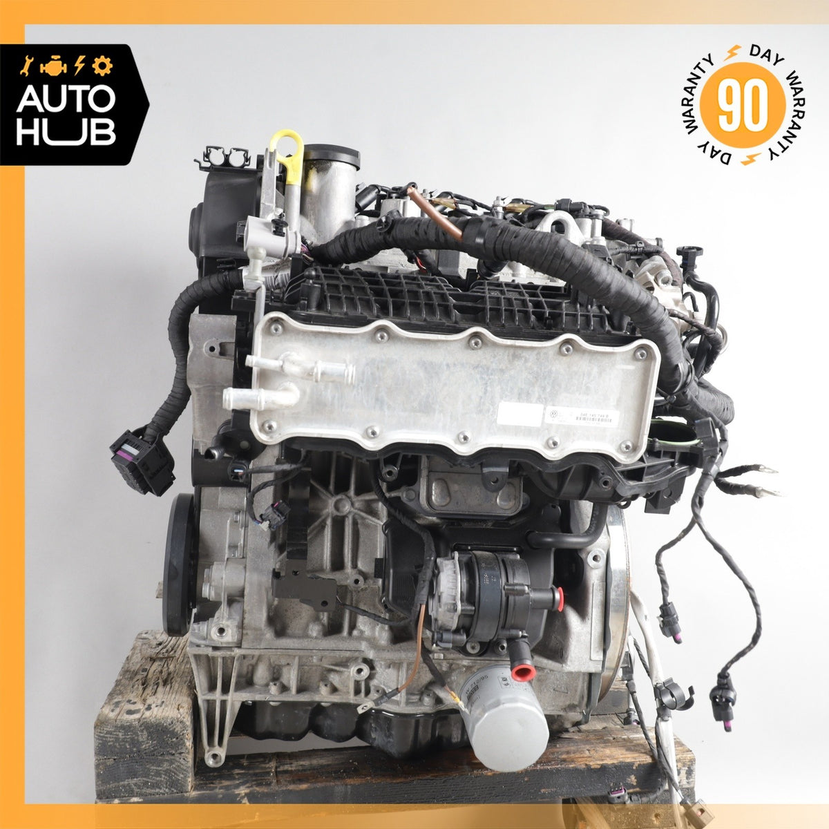 16-18 Audi 8V E-Tron A3 1.4L L4 Engine Motor Assembly CXUA OEM 78k - photo 4