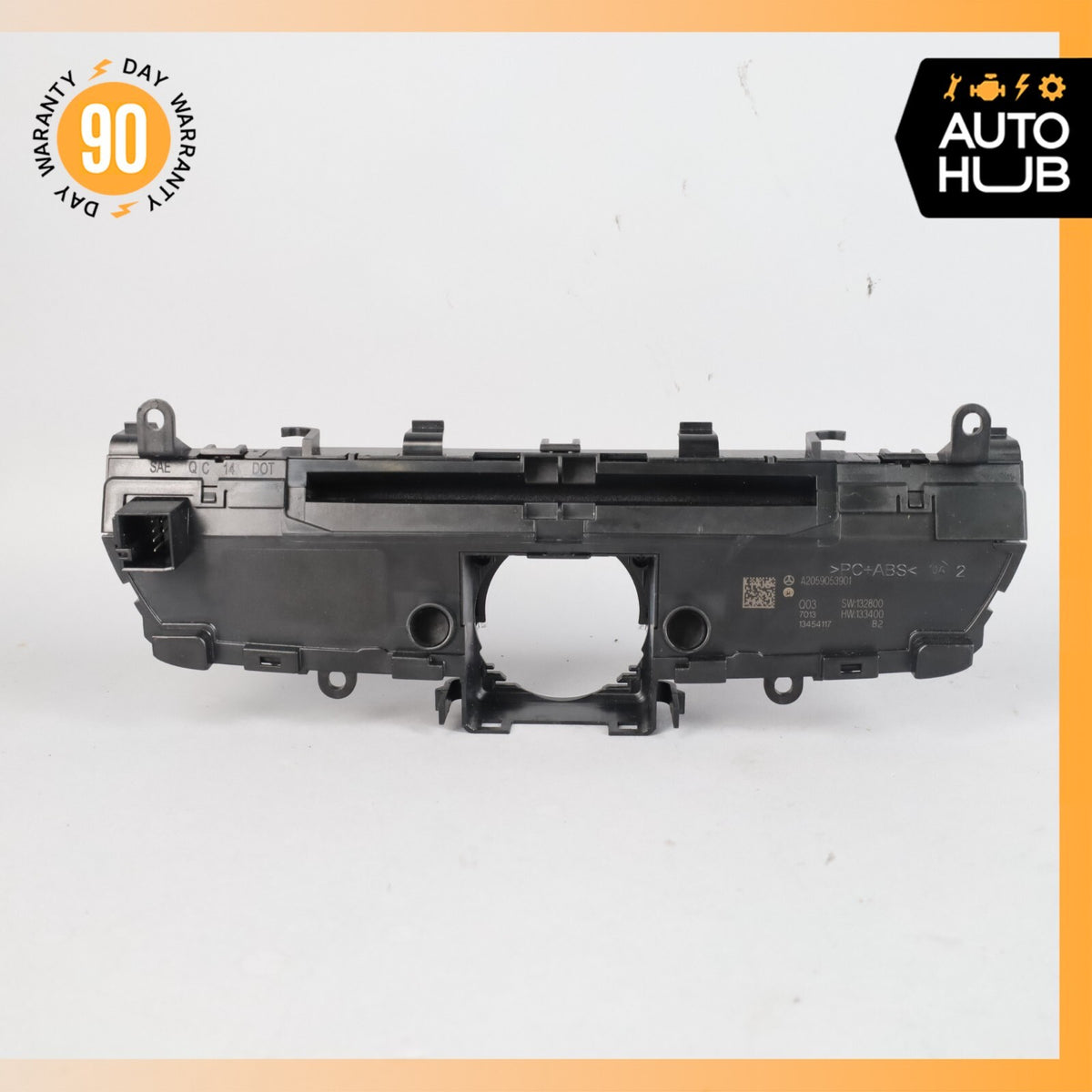 15-19 Mercedes W205 C300 Center Dashboard Hazard Control Switch OEM - photo 10