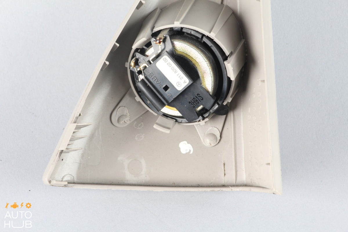 03-09 Mercedes W211 E350 E500 E320 Tweeter Speaker Cover Front Left Gray OEM - photo 10