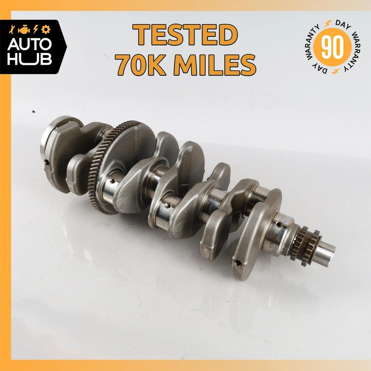 14-26 Mercedes W205 С300 CLA250 GLC300 C300 2.0L Engine Motor Crankshaft OEM 70k - photo 1