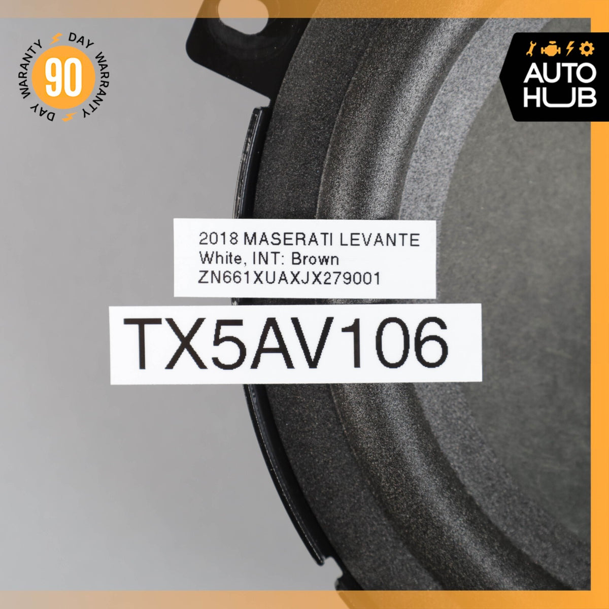17-20 Maserati Levante M161 Front or Rear Side Door Speaker OEM - photo 12
