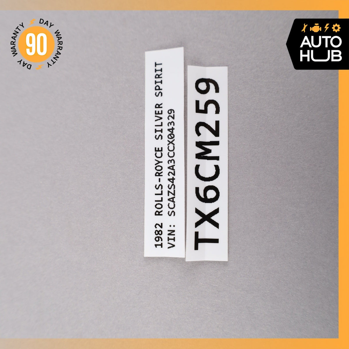 Rolls Royce Silver Spirit Process Timer Module Unit 60933026 OEM 22k - photo 9