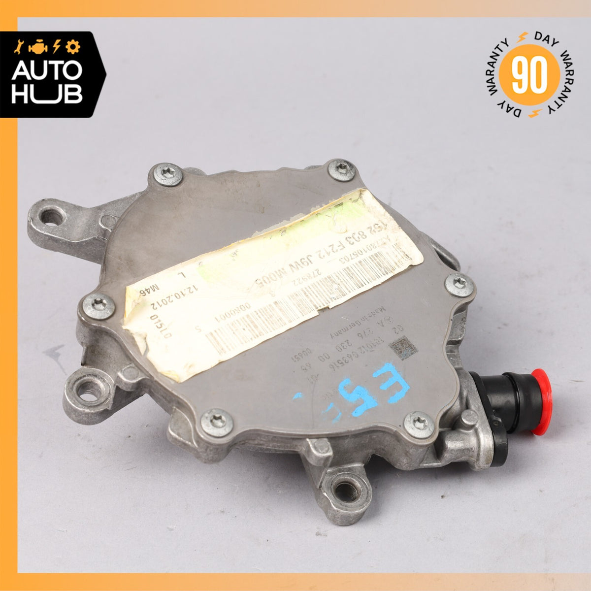 12-18 Mercedes W212 E550 SLK350 Engine Motor Brake Vacuum Pump 2762300065 OEM - photo 7