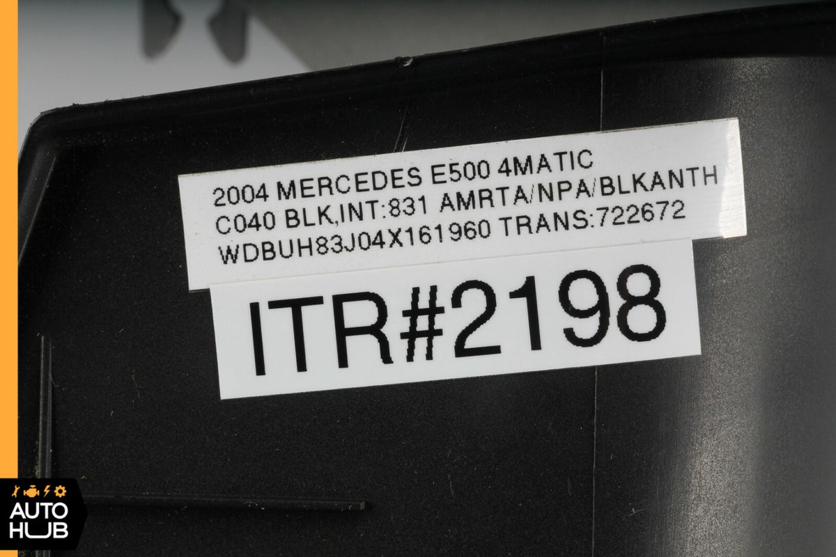 03-06 Mercedes W211 E320 E350 Instrument Cluster Speedometer Bezel Trim OEM - photo 12