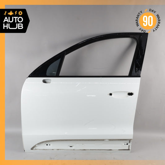 15-26 Porsche Macan 95B Front Left Door Shell Pure White 95B831021 OEM 88k - photo 1