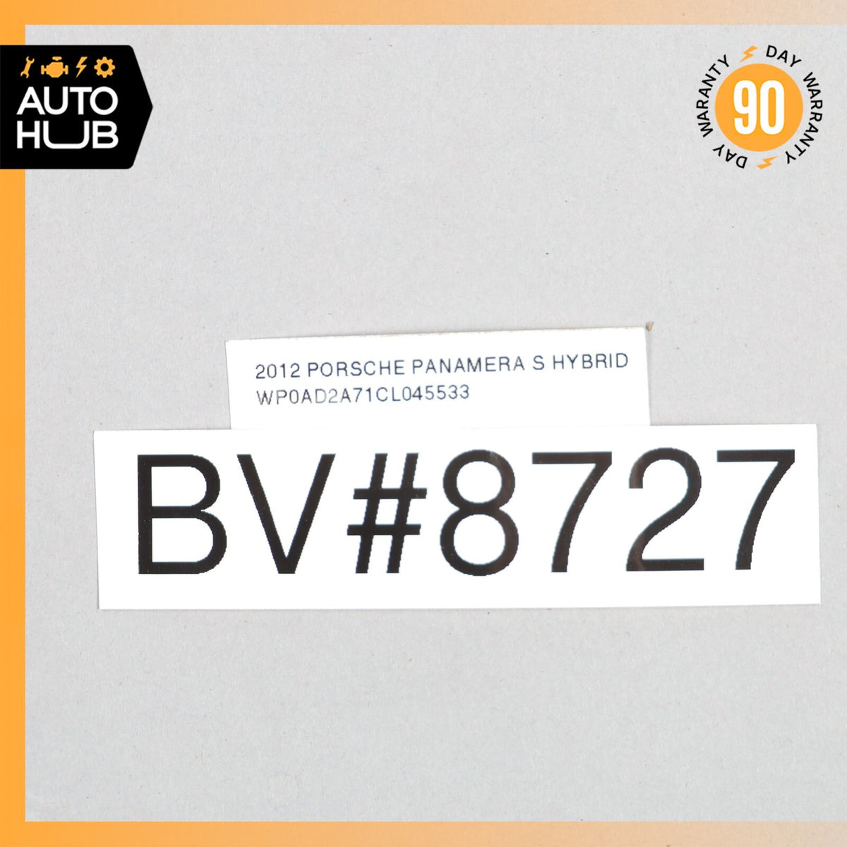 12-13 Porsche Panamera 970 S Hybrid High Voltage Battery Wiring Harness OEM 89k - photo 24