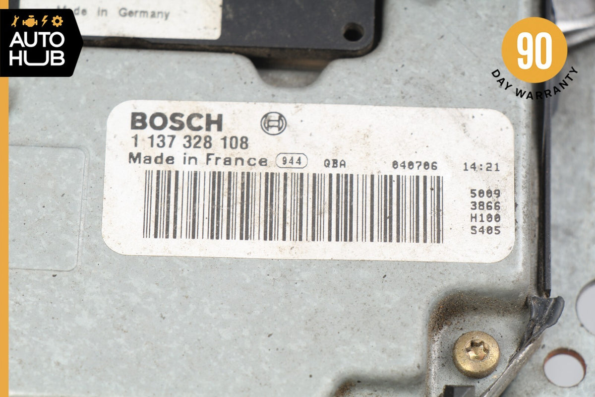 03-12 Mercedes R230 SL500 SLK350 Engine Cooling Fan Motor Radiator BOSCH OEM - photo 10