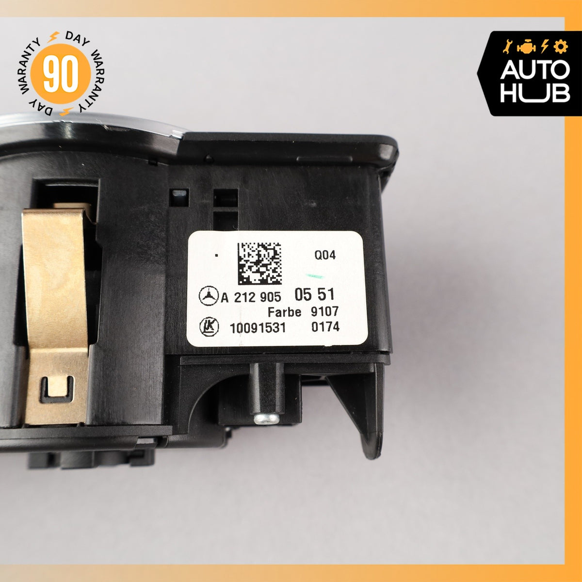 08-20 Mercedes W204 C250 E350 Headlight Fog Light Switch Control Module OEM - photo 10