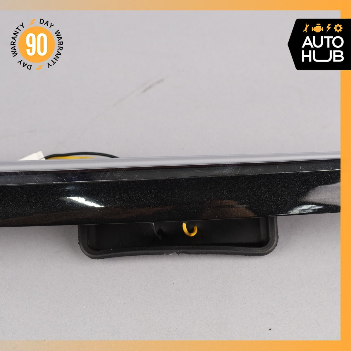 02-07 Maserati M138 4200 Coupe Rear Trunk Lid Moulding Plate w/Lights OEM - photo 6