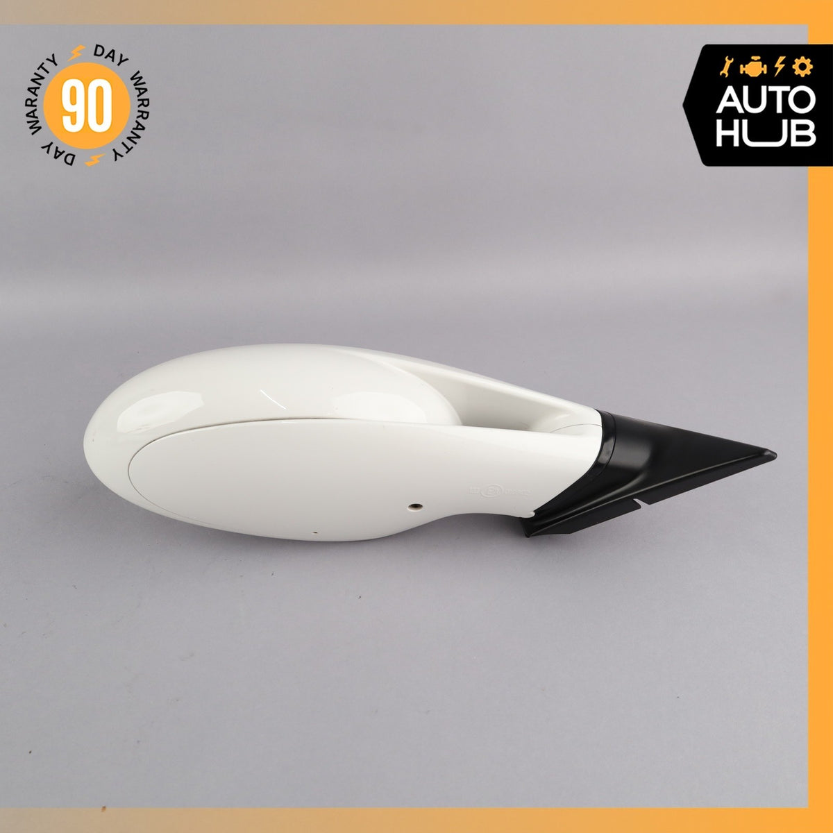 Porsche Boxster 987 911 Right Side Exterior Door Rear View Mirror White OEM 45k - photo 12