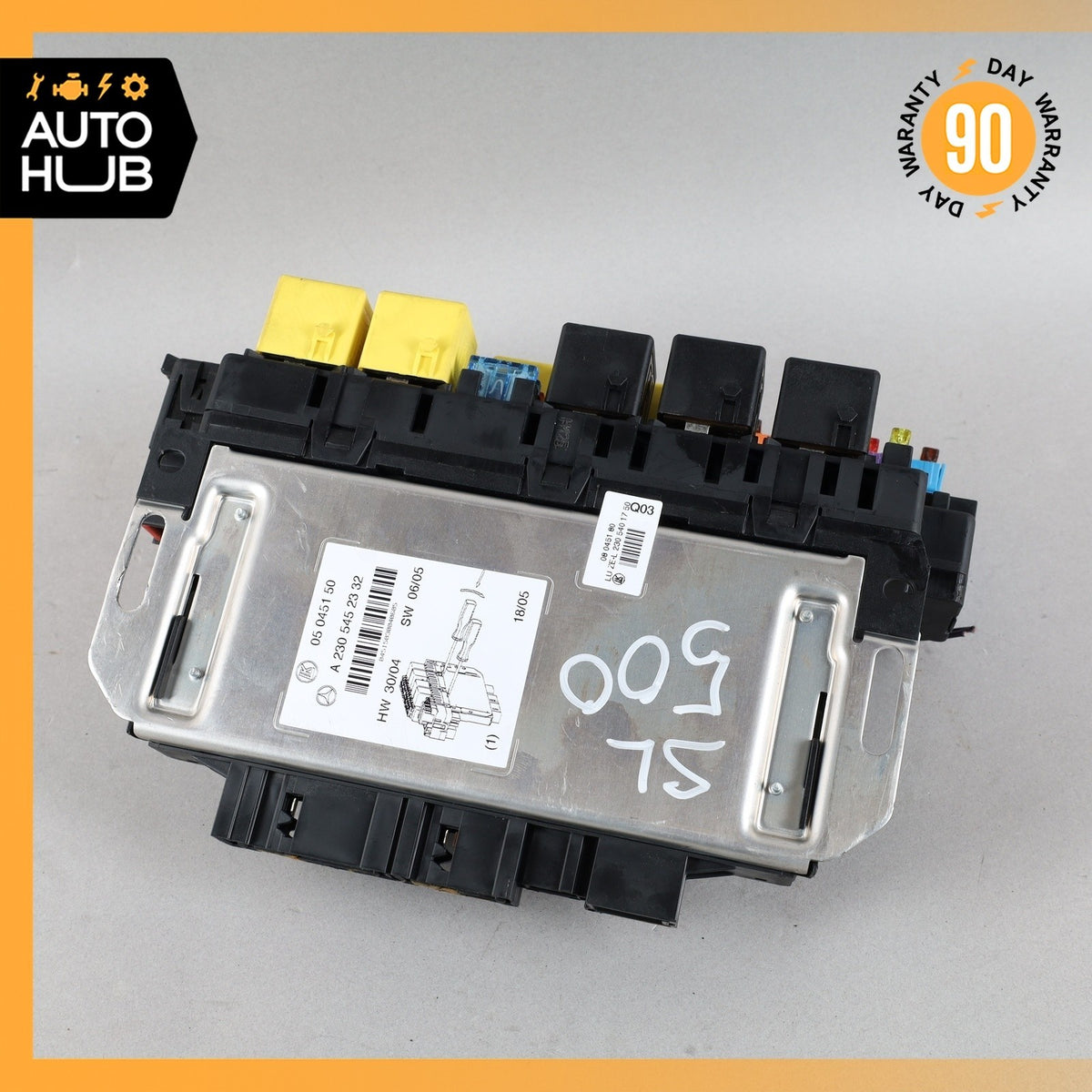 03-12 Mercedes R230 SL500 SL55 AMG Front Left SAM Fuse Box Control Module OEM - photo 1