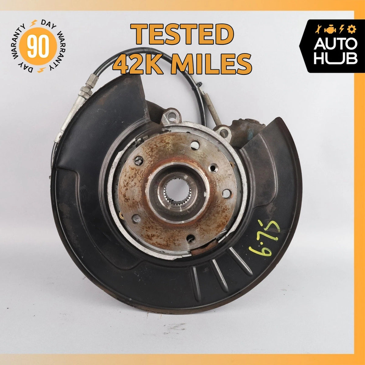 00-02 Bentley Arnage / RR Seraph Rear Right Spindle Knuckle Hub OEM 42k - photo 1