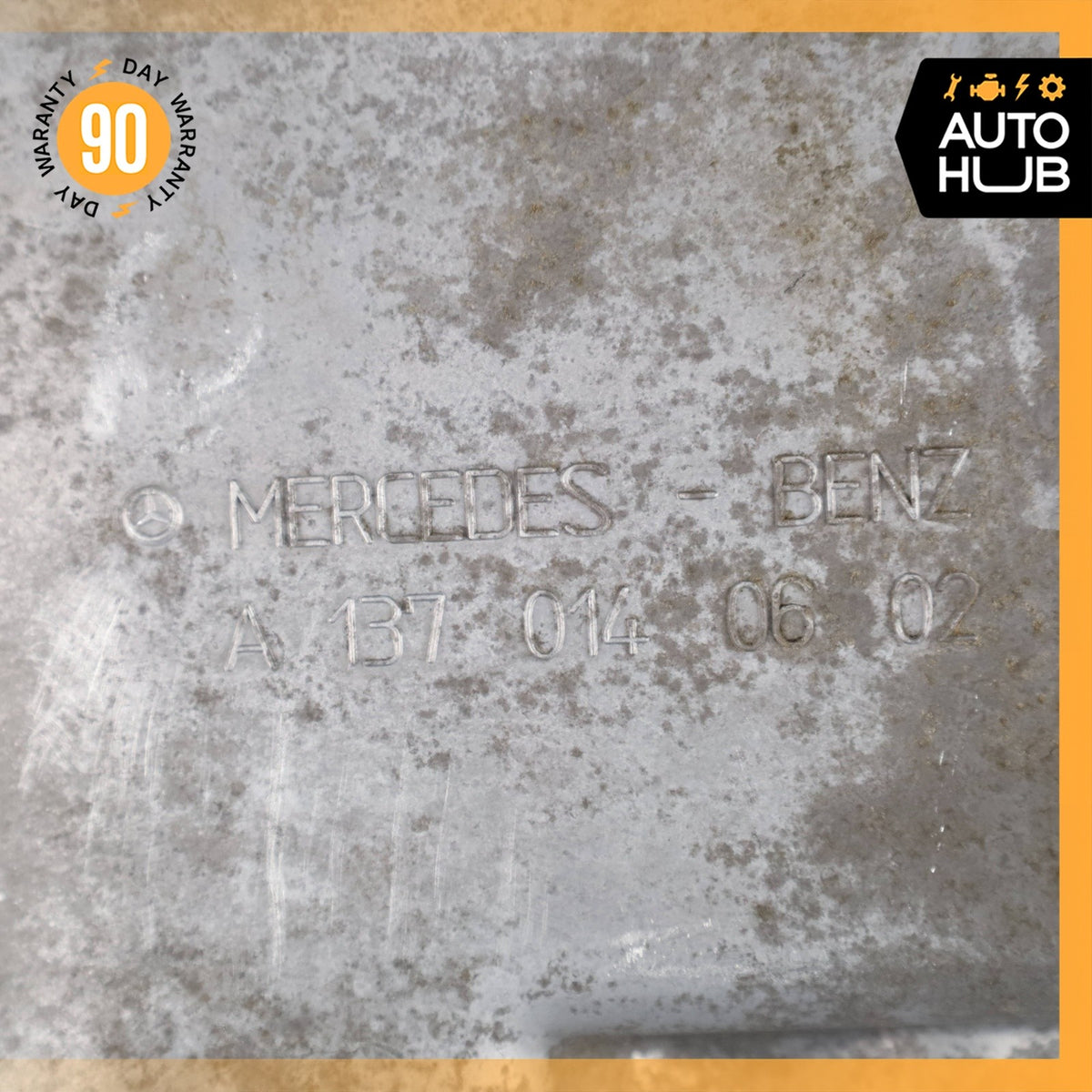 01-02 Mercedes W220 S600 CL600 V12 Engine Upper Oil Pan 1370140602 OEM - photo 9