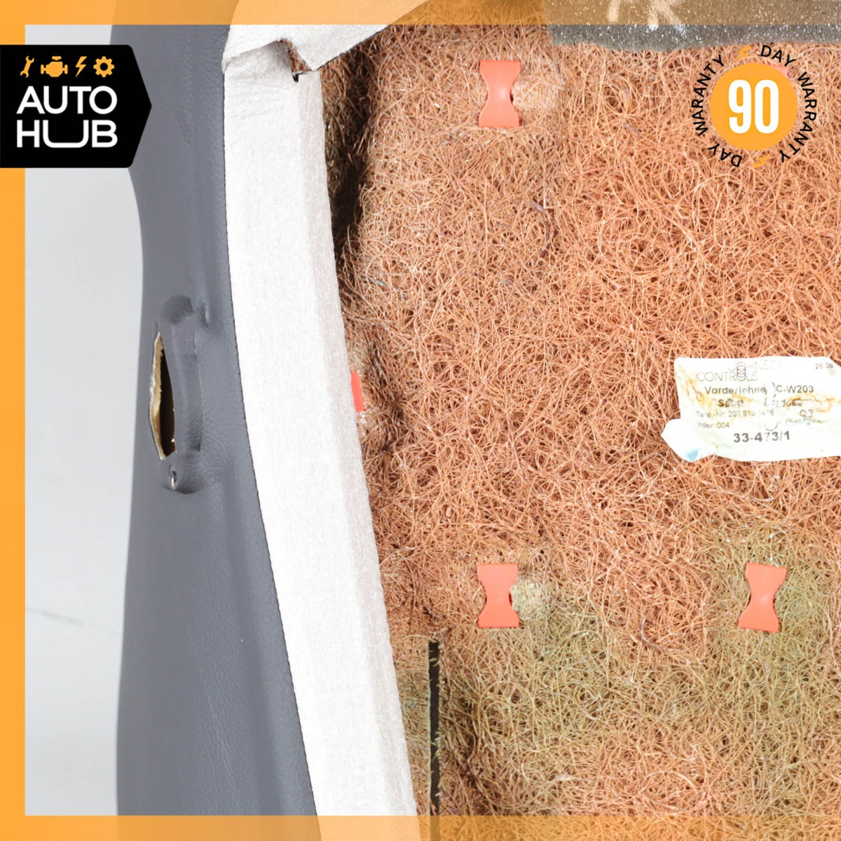 05-07 Mercedes W203 C230 C350 Front Right Side Top Upper Sport Seat Cushion OEM - photo 16