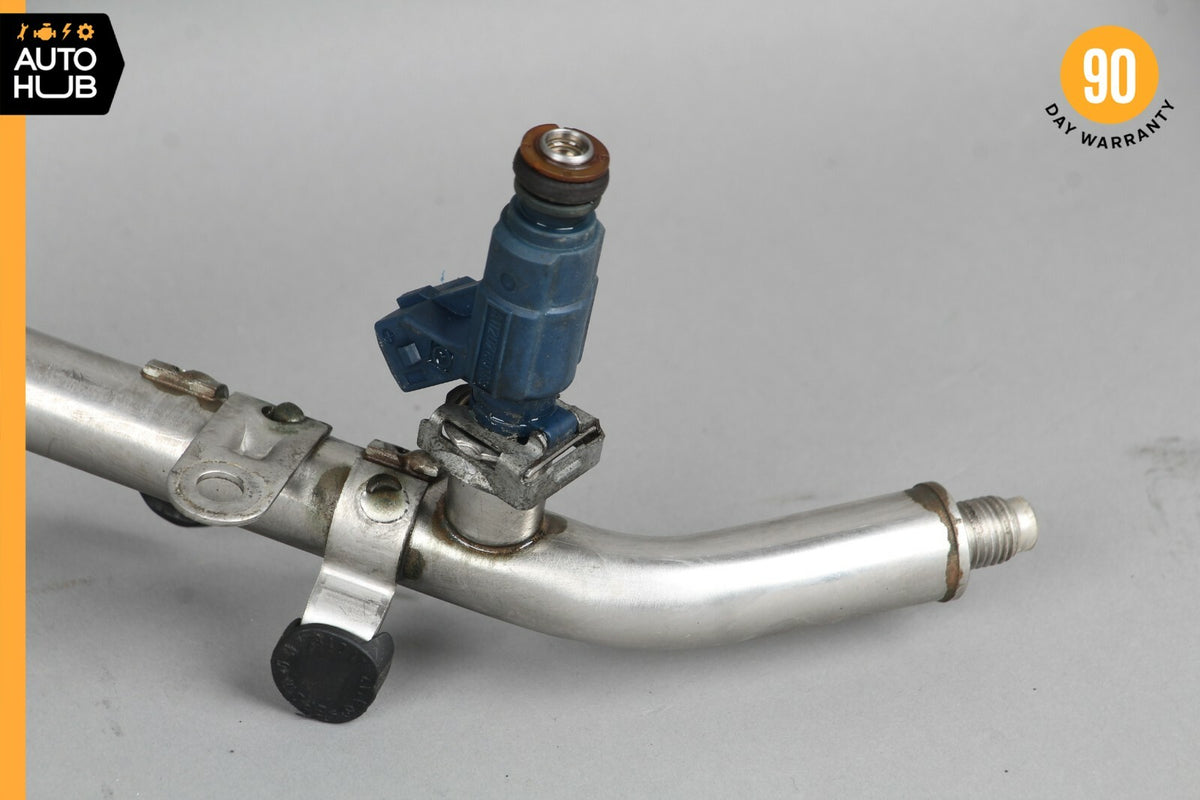 01-05 Mercedes R170 SLK320 ML320 E320 Fuel Injector Rail W/ Fuel Injectors OEM - photo 5