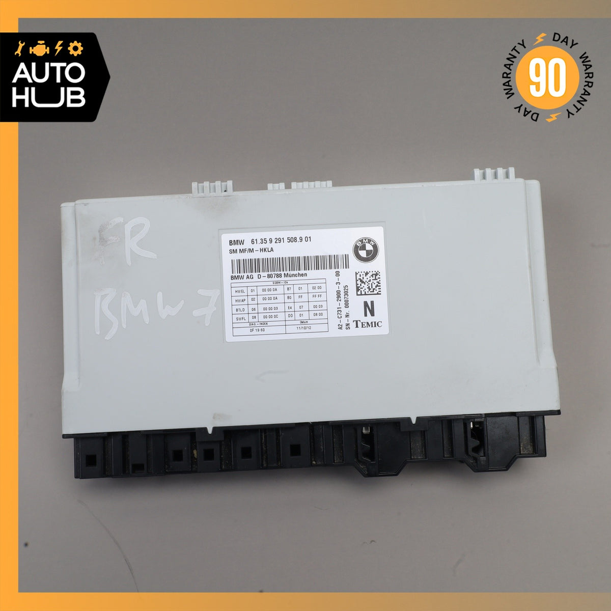 09-15 BMW F01 740i 750i Front Left or Right Seat Control Module OEM - photo 2