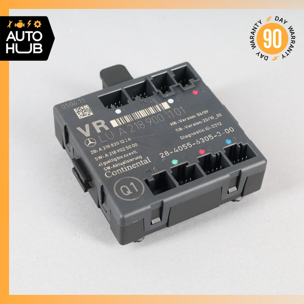 08-18 Mercedes W218 CLS550 C250 E400 Front Right Side Door Control Module OEM - photo 1