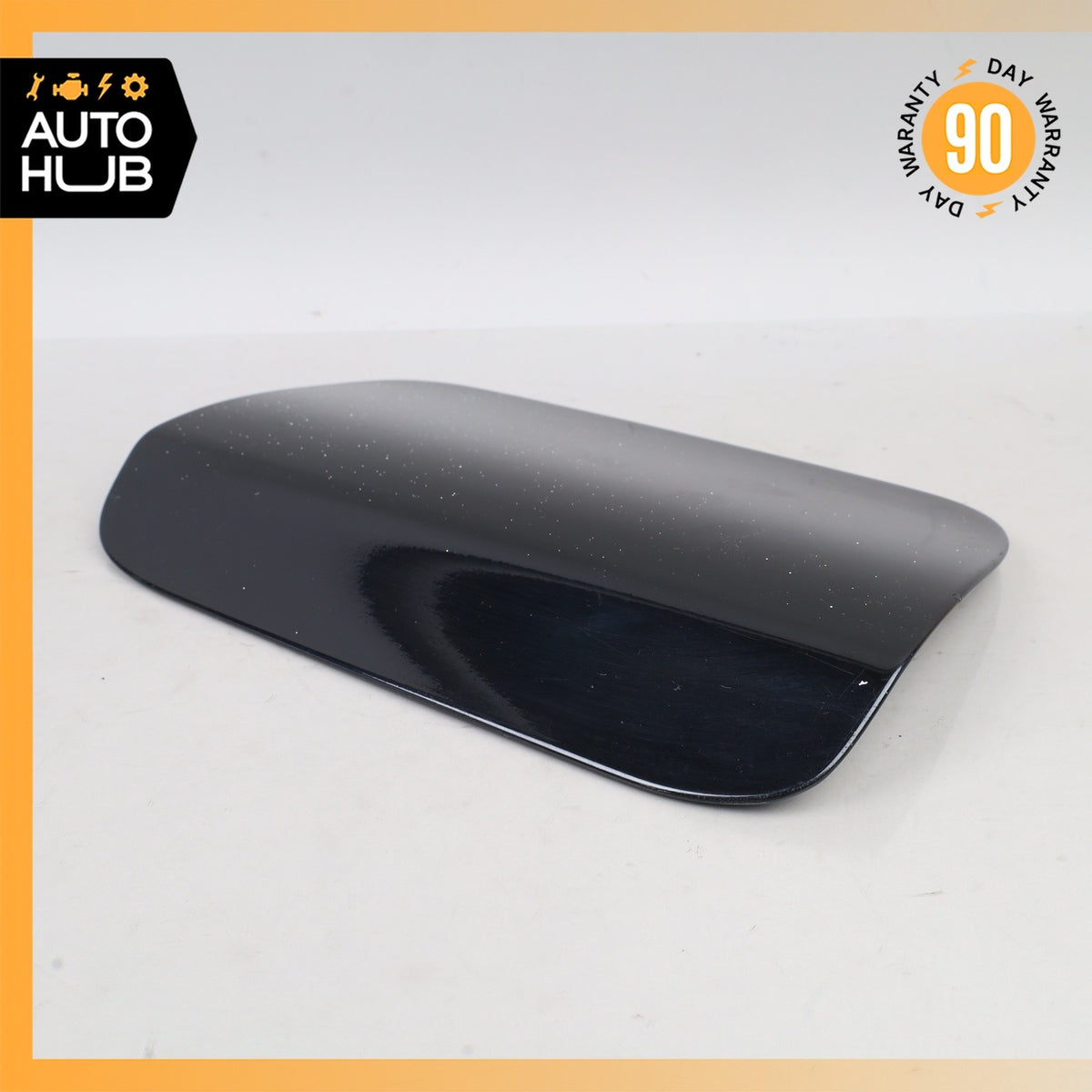 11-16 BMW F10 ActiveHybrid 5 Fuel Gas Tank Filler Lid Door Black OEM - photo 4