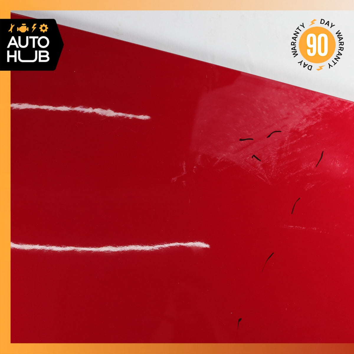 04-08 Cadillac XLR Hood Cover Panel Assembly Red 10340278 OEM 58k - photo 8