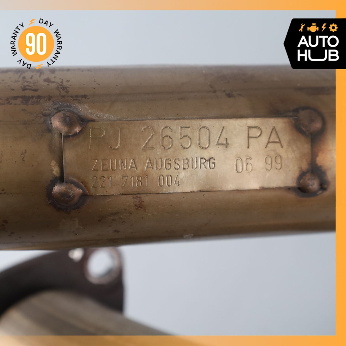 99-02 Rolls Royce Silver Seraph Engine Exhaust Downpipe Right Side PJ26502PB OEM - photo 12