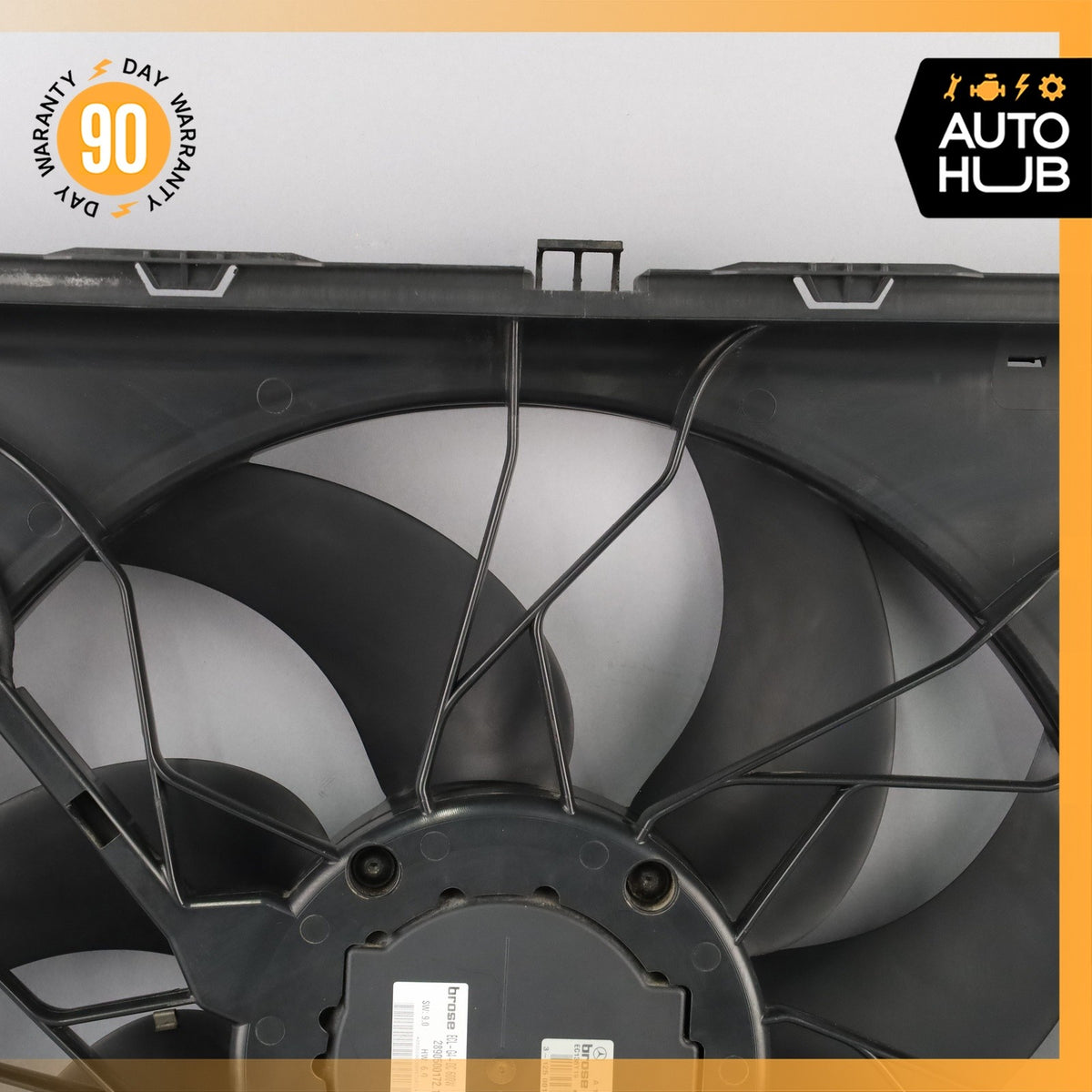 06-13 Mercedes W251 R350 ML350 Engine Cooling Fan Motor Assembly 1645000593 OEM - photo 11