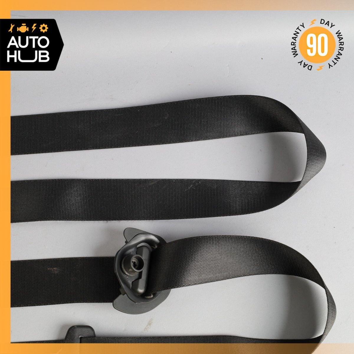 08-14 Mercedes W204 C300 C350 C63 AMG Front Right Passenger Seat Belt Black OEM - photo 3
