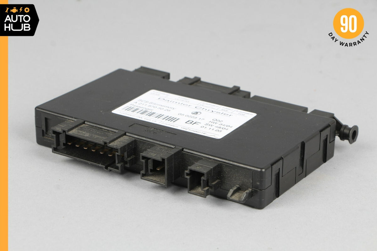 03-11 Mercedes W164 ML500 E320 Front Right Seat Control Module 2118705026 OEM - photo 1