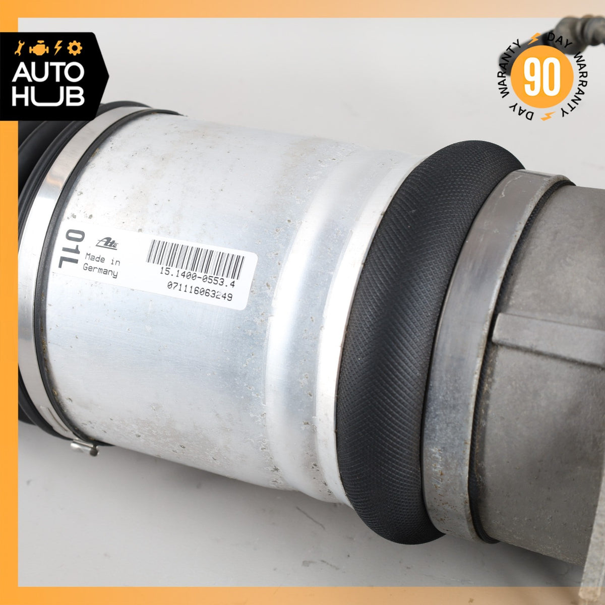 03-10 Bentley Continental GT Speed Rear Left Air Ride Shock 3W0616001E OEM - photo 11