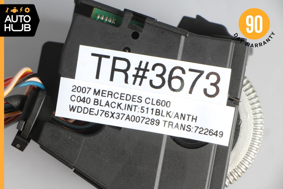 07-14 Mercedes W216 CL600 S550 S400 Center Dash Vent Clock Adjuster Frame OEM - photo 9