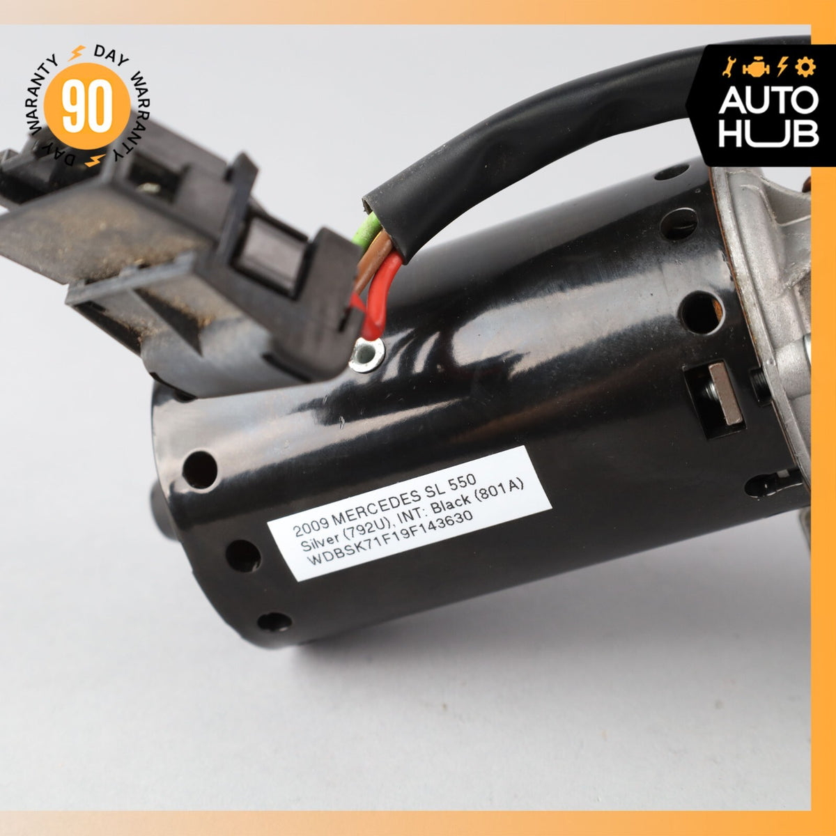 03-12 Mercedes R230 SL550 SL500 SL600 SL55 AMG Windshield Wiper Motor OEM - photo 6