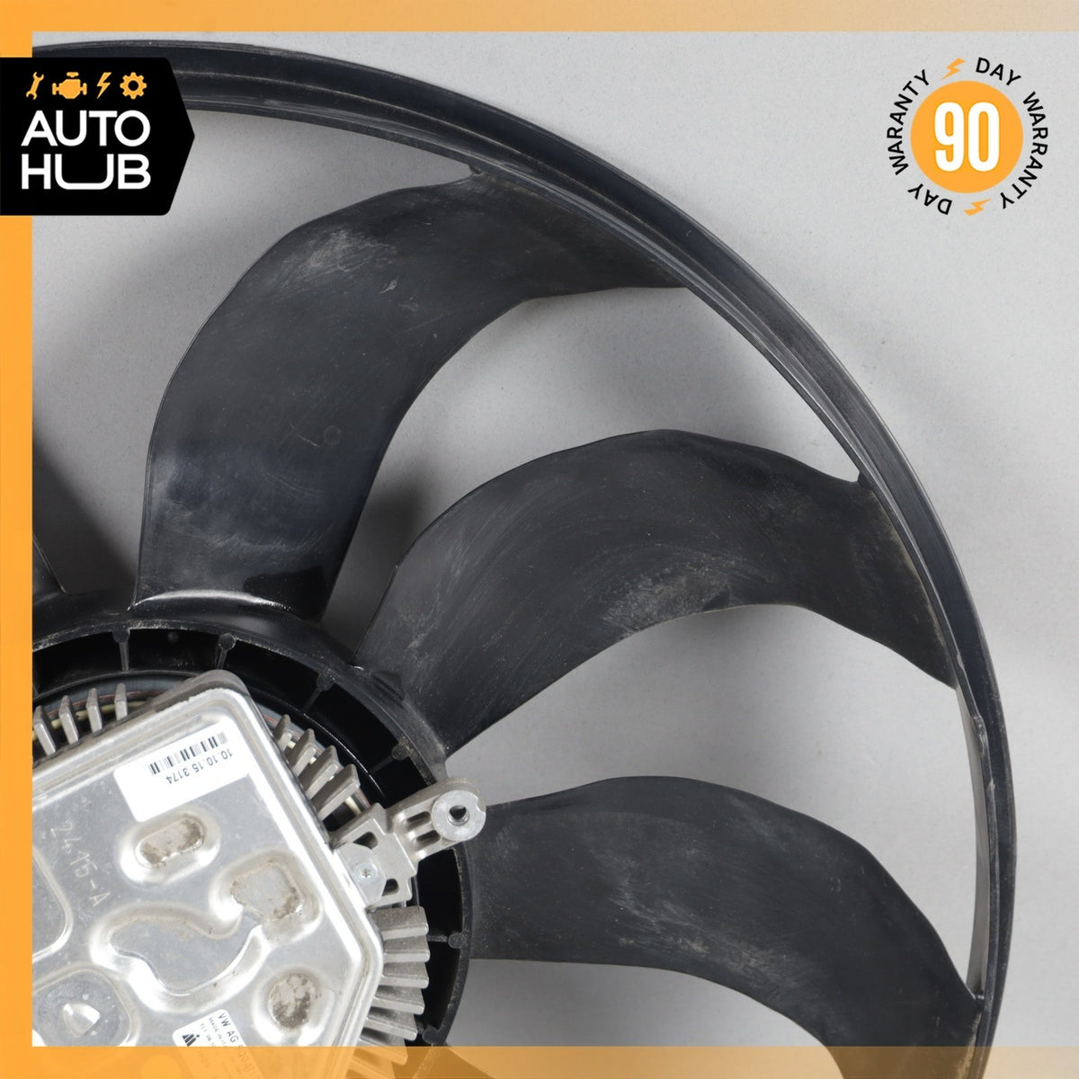16-18 Audi 8V A3 E-Tron Engine Motor Radiator Cooling Fan Motor w/Blade OEM 78k - photo 9