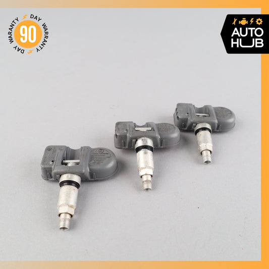 08-14 Mercedes W212 E350 C300 TPMS Tire Pressure Sensor Set of 3 433.92 MHZ OEM - photo 1