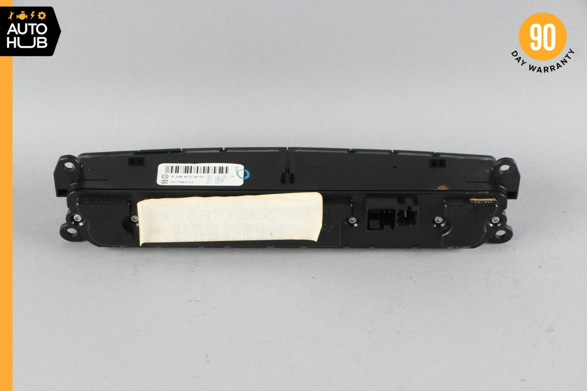 07-11 Mercedes W164 ML63 AMG Dash Hazard Heated Seats ESP Control Panel OEM - photo 7