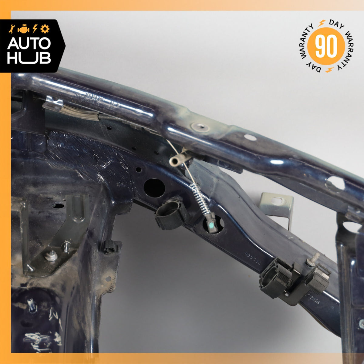 11-14 Porsche Cayenne 958 Front Left Side Frame Apron Beam Inner Fender OEM - photo 3