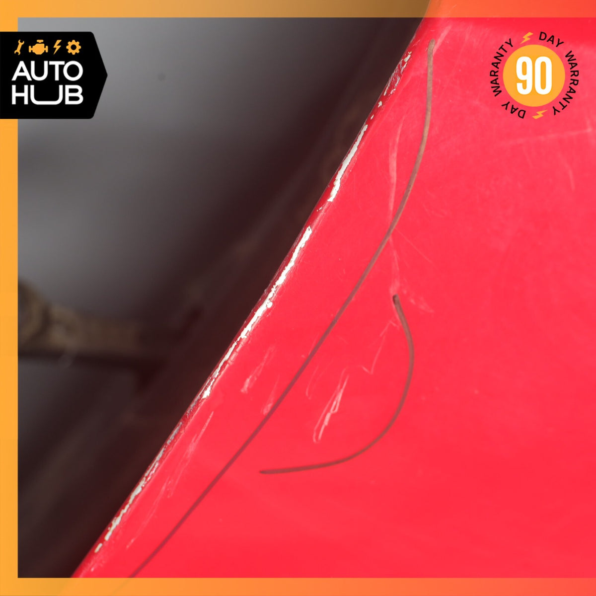 14-24 Jaguar X152 F-Type S Left Driver Side Door Shell Panel Caldera Red OEM 21k - photo 11
