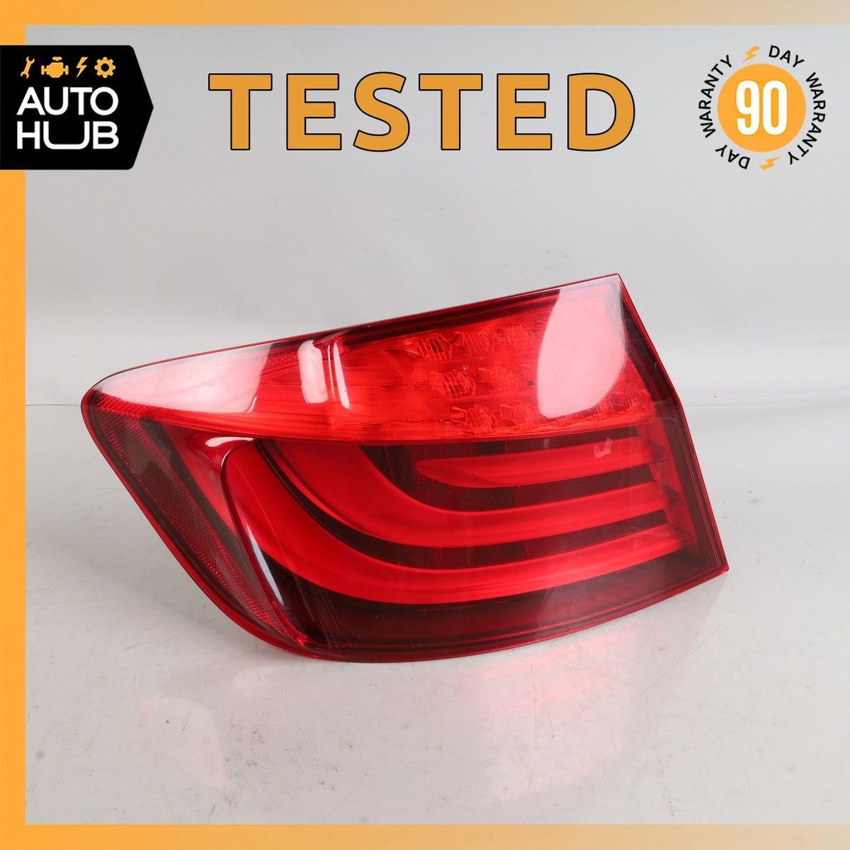 11-13 BMW F10 550i 535i Rear Left Outer Taillight Tail Light Lamp Led OEM - photo 1
