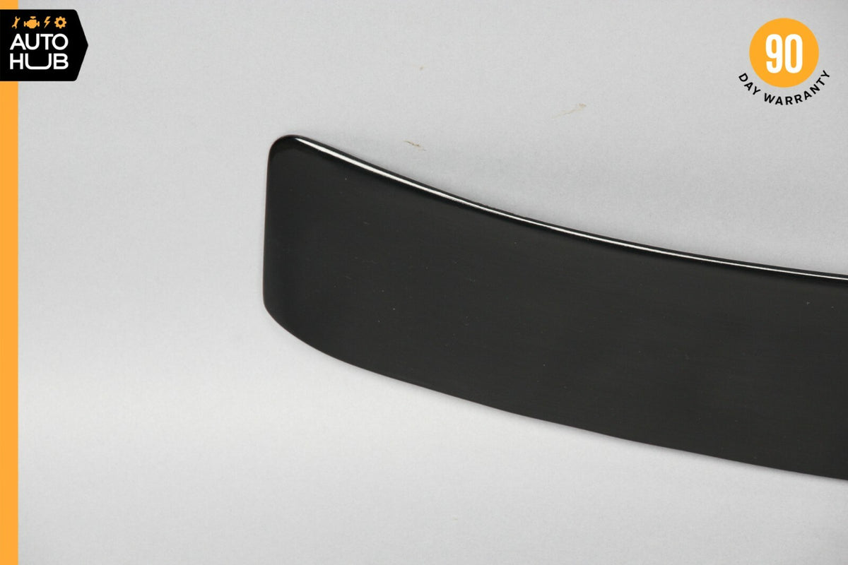 07-13 Mercedes W221 S400 S550 S63 Roof Upper Molding Spoiler Black Aftermarket - photo 2