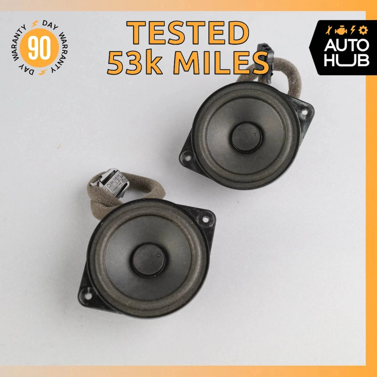 2006 Bentley Continental Flying Spur Rear Side Mid Range Sound Speaker OEM 53k - photo 1