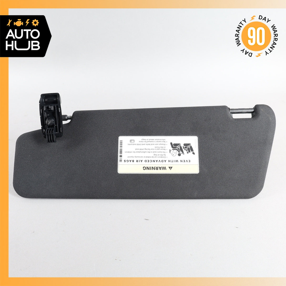 10-16 Mercedes W212 E350 E550 E400 Right Side Sun Visor Shade Sunvisor OEM 78k - photo 9