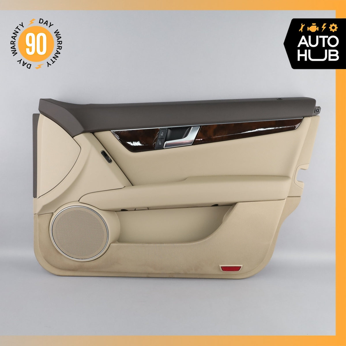 08-14 Mercedes W204 C250 C300 C350 Front Right Interior Door Panel OEM 78k - photo 1