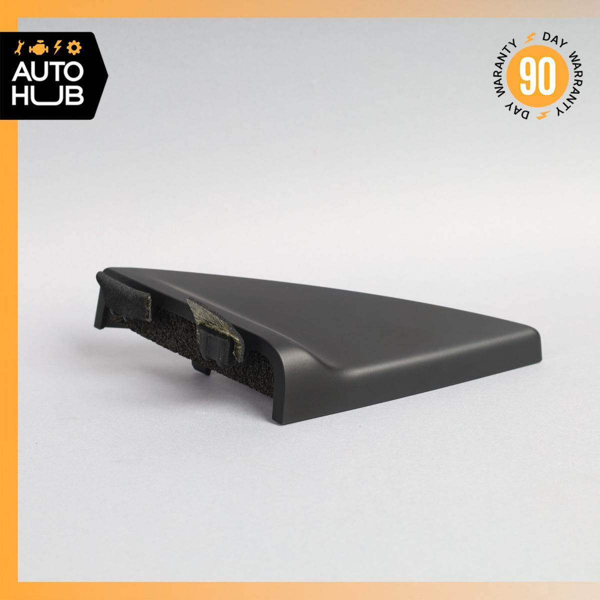 17-20 Maserati Levante M161 Indoor Mirror Cover Right Side Black OEM 26k - photo 5